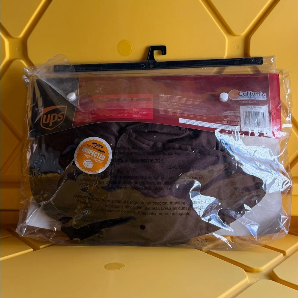 California Costumes UPS Pal Pet Costume large
